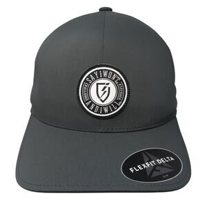 Say I Won't And I Will Fitted Baseball Cap Gray M Vented Holes Flexfit Delta